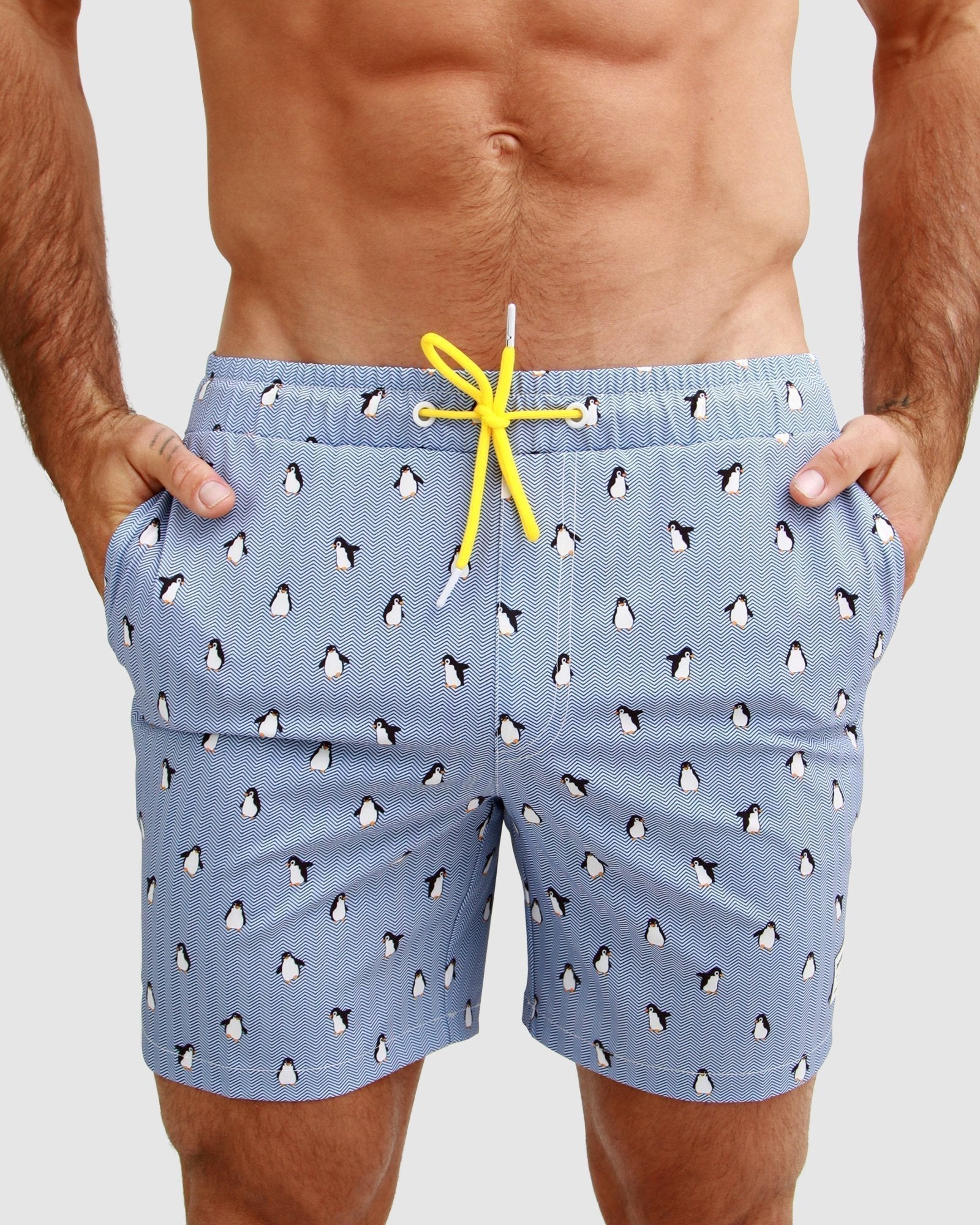 Light Blue Men's Swim Shorts