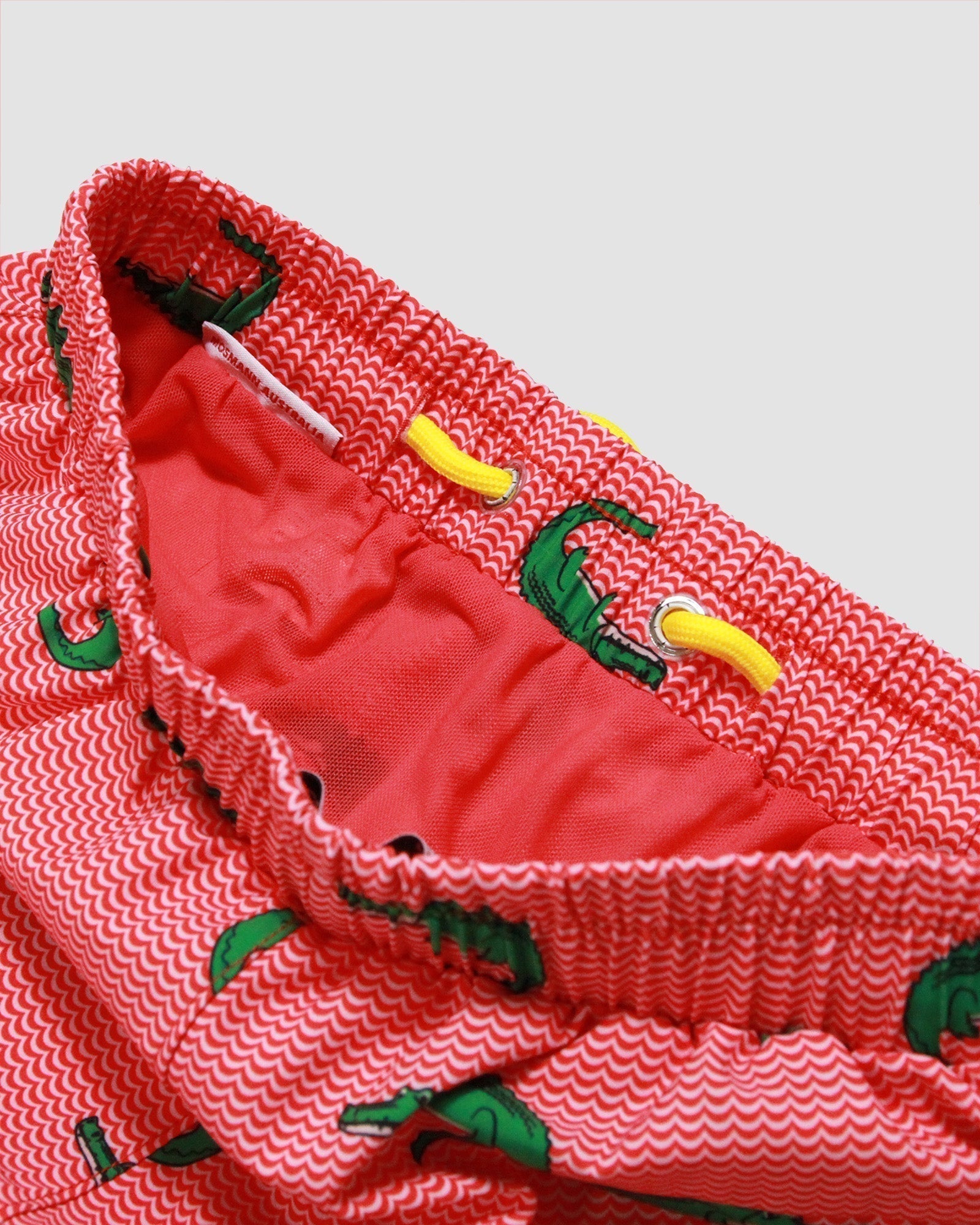 Crocodile Print Kid's Swim Short