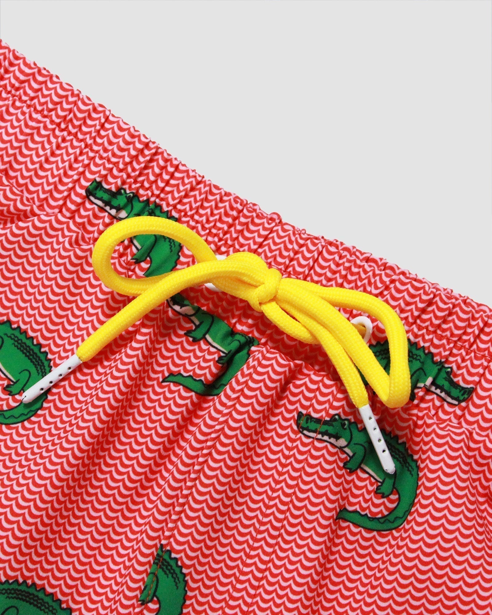 Crocodile Print Boy's Swim Shorts 