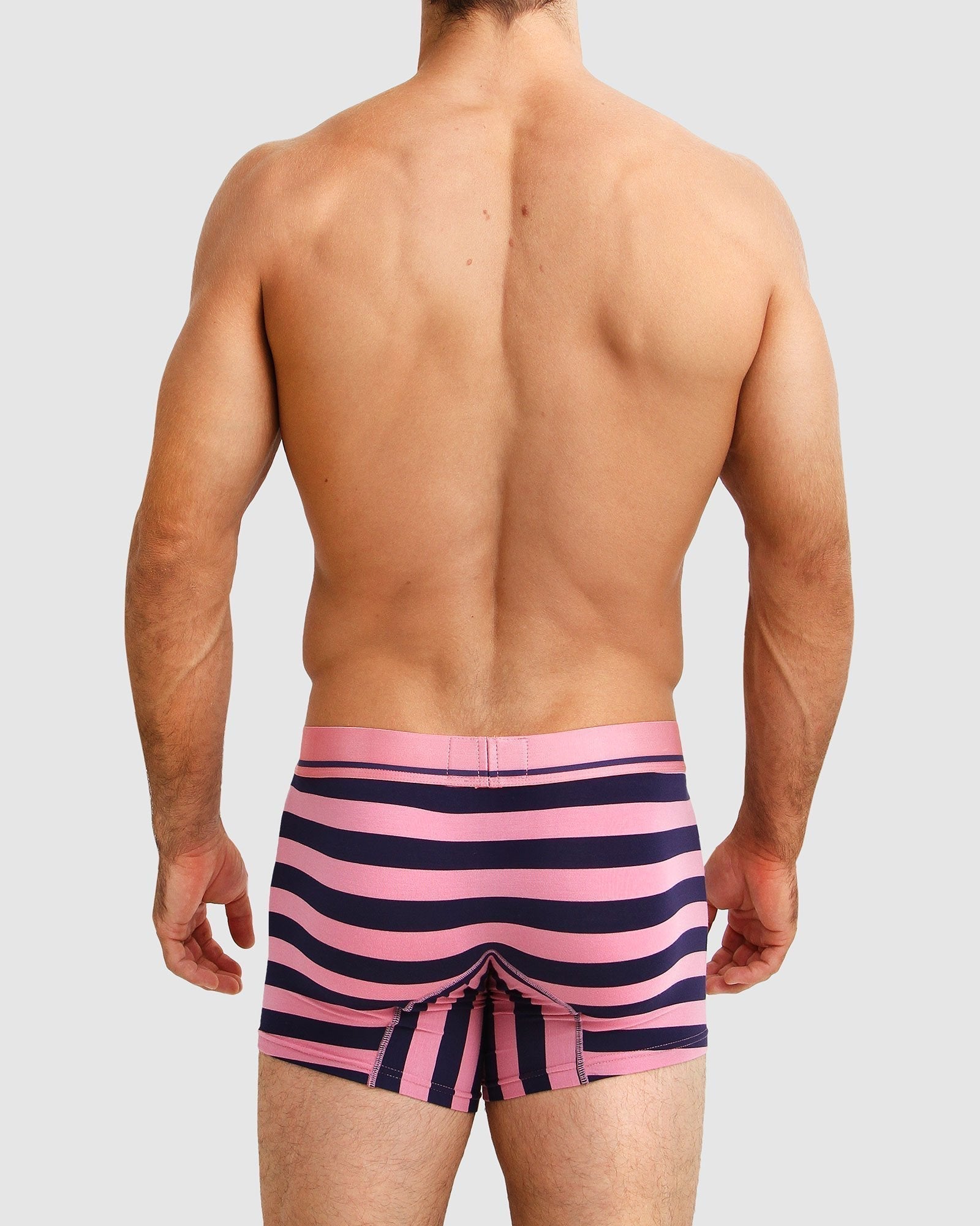 Black pink stripe Men's boxer